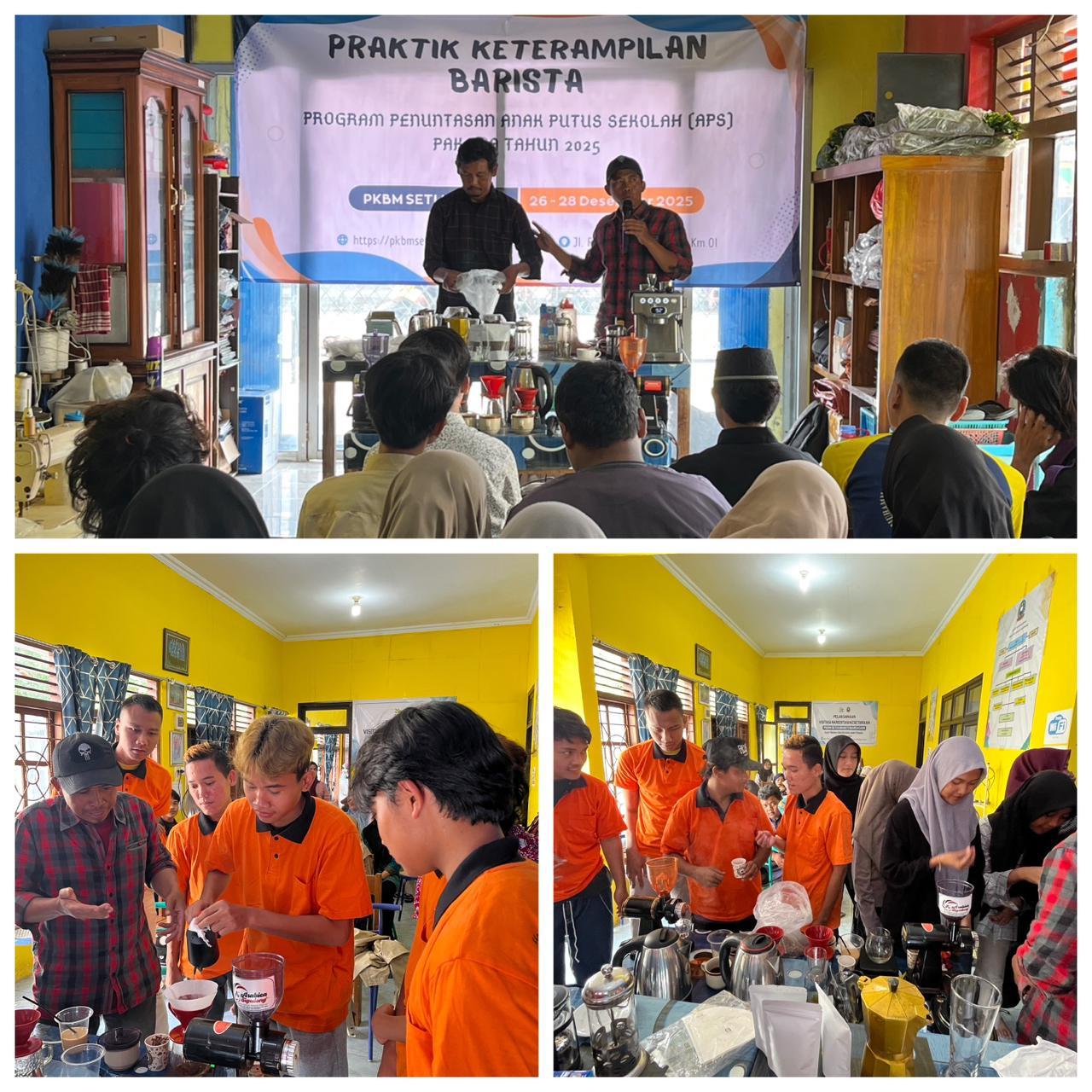 PRAKTIK KETERAMPILAN BARISTA